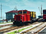 Diesellok K2 im Hafenbahnhof, (Foto: Uplegger, Wiesbaden)